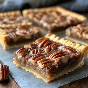 Maple Pecan Pie Bars